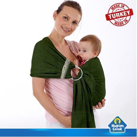 Hupim Bebek Taşıma Askısı - Yeşil